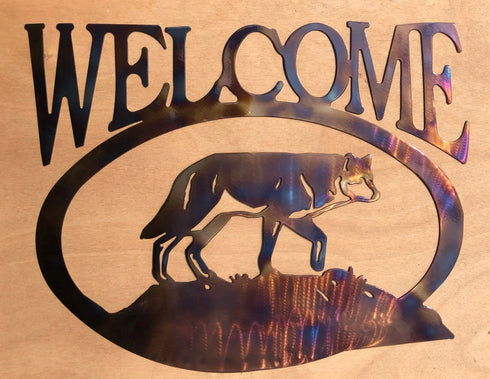 Grateful Dead - Wolf Welcome Sign (#135) - StealieShop